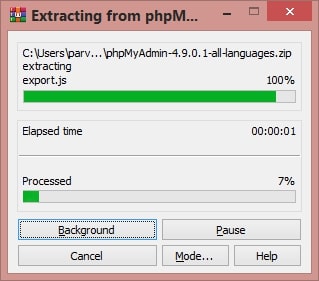 Hướng dẫn cài đặt phpMyAdmin trên hệ điều hành Windows bước 3