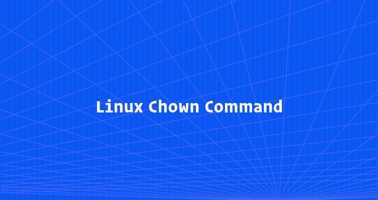 linux chown conmand