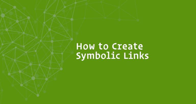 create symbolic link