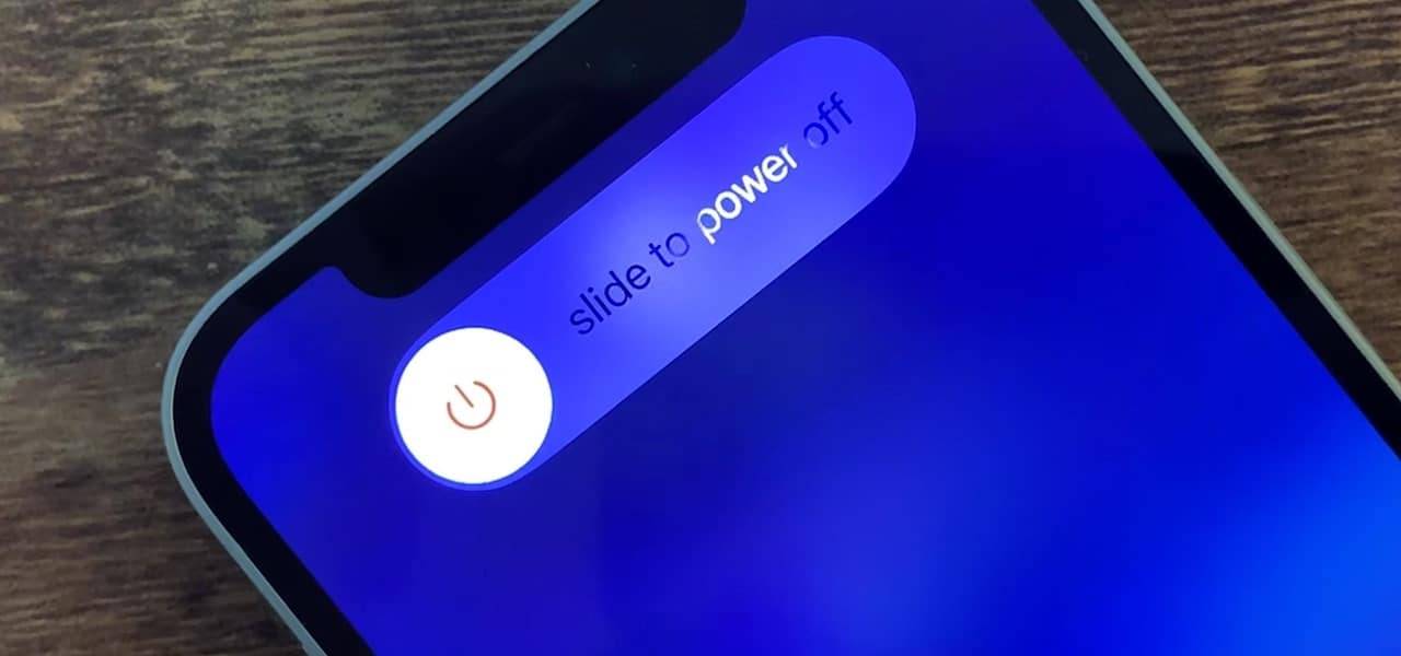 power-off slide tren iOS