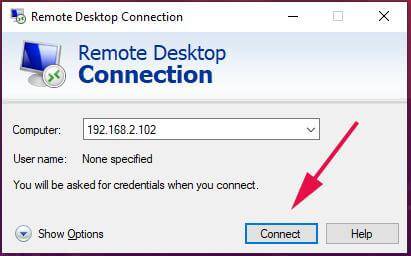 Truy cap Remote Ubuntu Desktop bang RDP Client