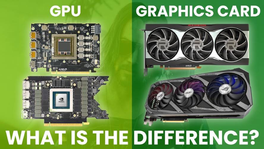 Su khac biet giua GPU va Graphics Card