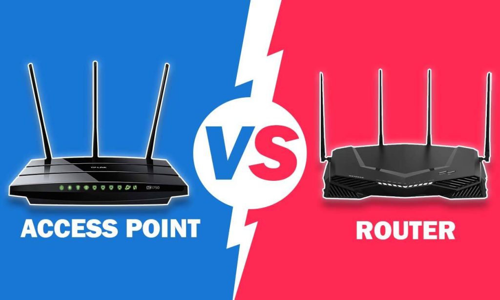 Sự khác biệt giữa Wireless Access Point và Router | BKHOST