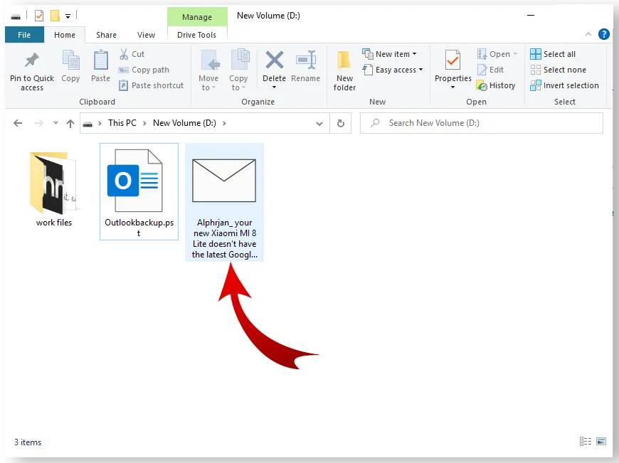 Cac phuong phap luu nhanh mot email trong Outlook-1.4