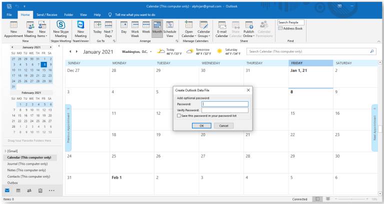 Huong dan Backup va Export email trong Outlook-13