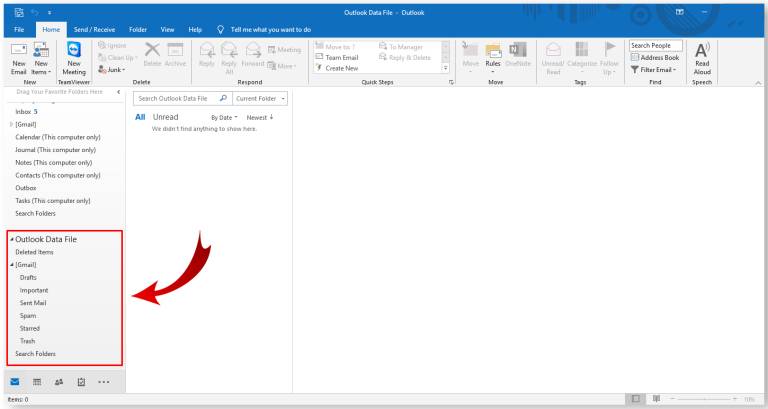 Huong dan truy cap vao cac email trong Outlook đa Export-8