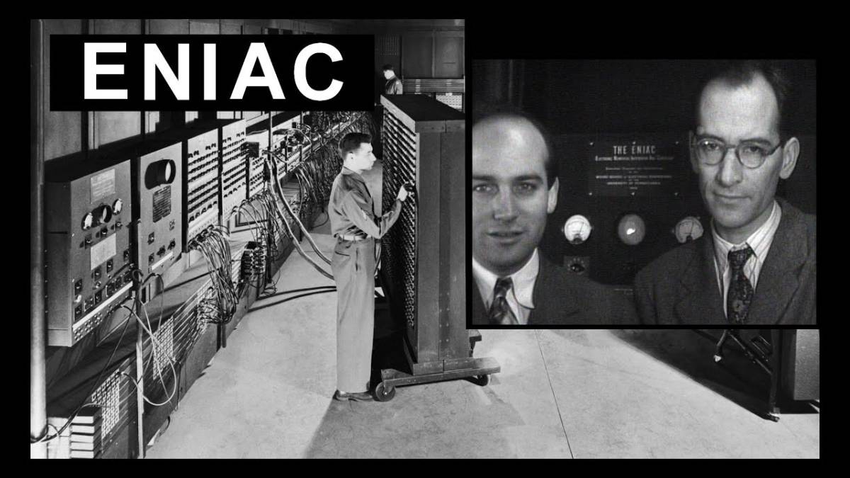Chiec may tinh dau tien ENIAC