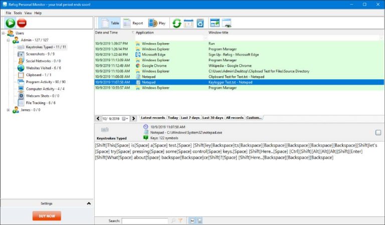 Refof Top 10 phần mềm Keylogger miễn phí tốt nhất 2026 | BKHOST