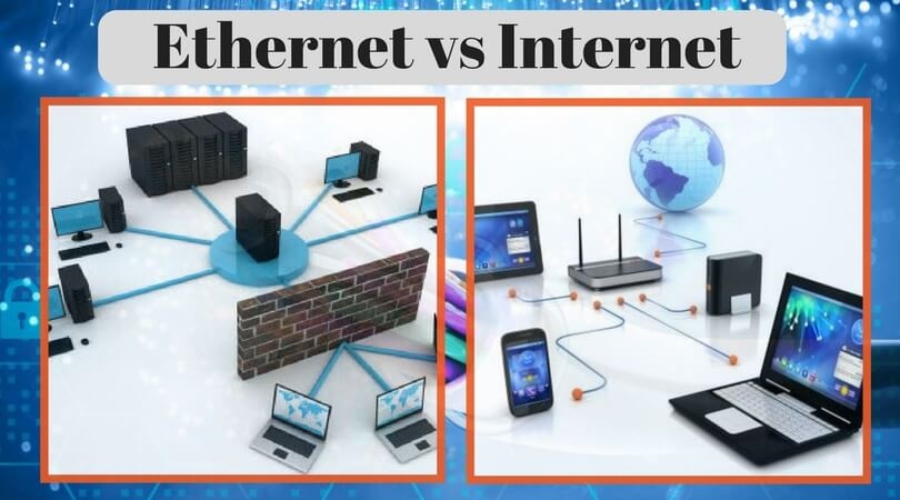 Internet vs Ethernet