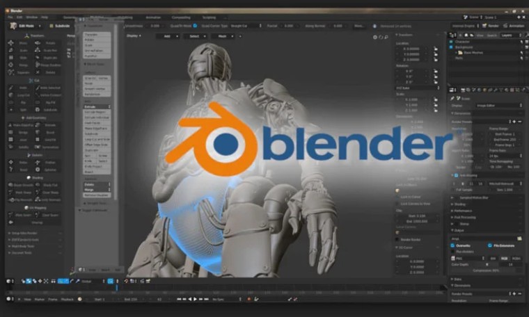 phần mềm Blender